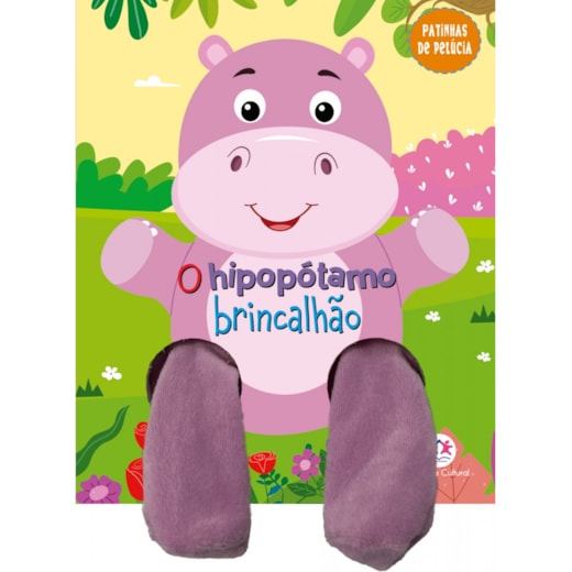 Livro Dedoche O hipopótamo brincalhão