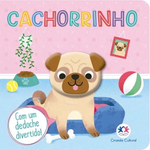 Livro Dedoche Snuggle pug