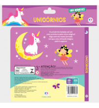 Livro Dedoche Unicórnios - Livro com dedoche