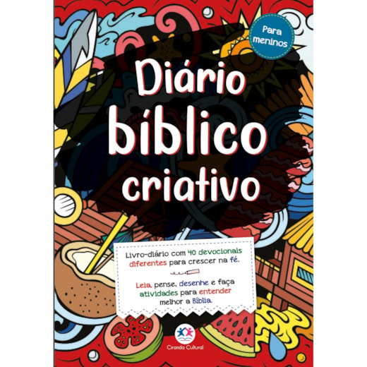 Livro-diário bíblico criativo - para meninos