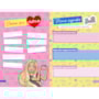 Livro Diário com caneta decorada + adesivos Barbie - Meu doce livro diário