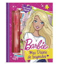 Livro Diário mágico Barbie - Meu livro diário de segredos Livro Diário mágico Barbie - Meu livro diário de segredos