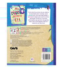 Livro Diário mágico Detetives do Prédio Azul - Meu livro diário secreto