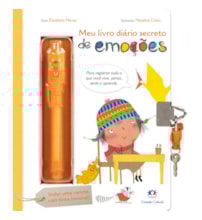 Livro Diário mágico Meu Livro Diário Secreto de Emoções