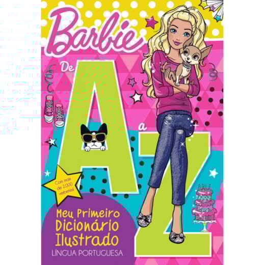 Livro Dicionário Barbie - De A a Z - Meu primeiro dicionário ilustrado
