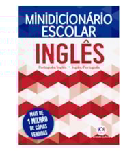 Livro Dicionário Minidicionário escolar Inglês (papel off-set)
