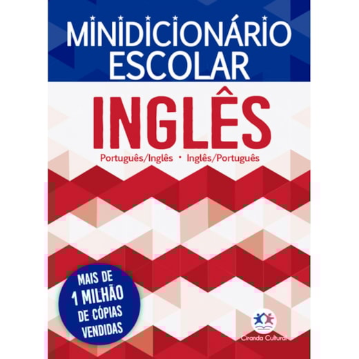 Livro Dicionário Minidicionário escolar Inglês (papel off-set)