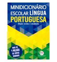 Livro Dicionário Minidicionário escolar Língua Portuguesa (papel off-set)