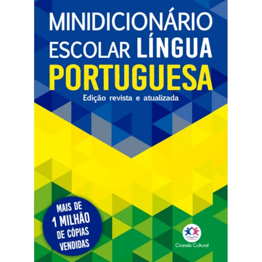 Livro Dicionário Minidicionário escolar Língua Portuguesa (papel off-set)