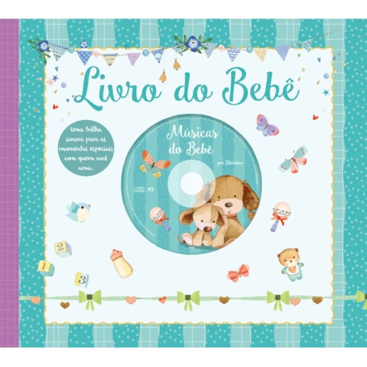 Livro do bebê com CD