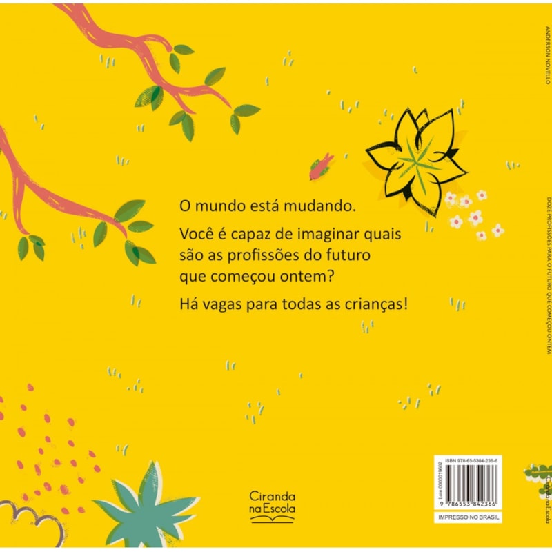 Livro Doze profissões para o futuro que começou ontem - Ciranda Cultural