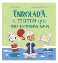 Livro Enrolada, a múmia que não terminava nada - Coleção Clube do susto