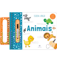 Livro Escreva e apague Animais Livro Escreva e apague Animais