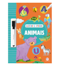 Livro Escreva e apague Animais