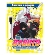 Livro Escreva e apague Boruto - Escreva e apague