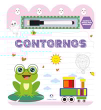 Livro Escreva e apague Contornos - Escreva e apague para aprender