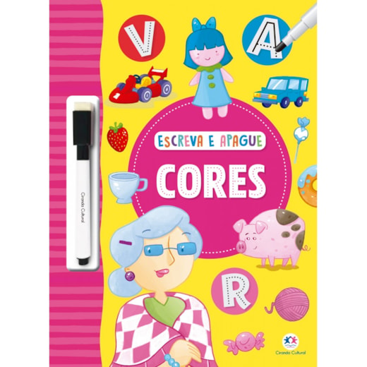 Livro Escreva e apague Cores