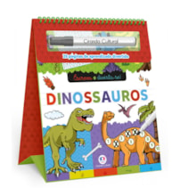 Livro Escreva e apague Dinossauros