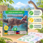 Livro Escreva e apague Dinossauros - Com canetas coloridas para escrever a apagar