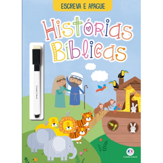 Livro Escreva e apague Histórias Bíblicas