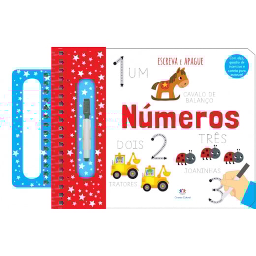 Livro Escreva e apague Numbers