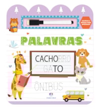 Livro Escreva e apague Palavras - Escreva e apague para aprender