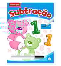 Livro Escreva e apague Subtração Livro Escreva e apague Subtração