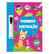 Livro Escreva e apague Subtração