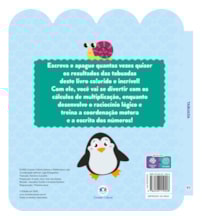 Livro Escreva e apague Tabuada - Escreva e apague para aprender