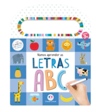 Livro Escreva e apague Vamos aprender as letras