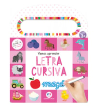 Livro Escreva e apague Vamos aprender letra cursiva