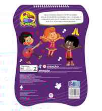 Livro Espiral recortado com canetinhas 3 Palavrinhas - Deus é bom o tempo inteiro