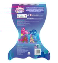 Livro Espiral recortado com canetinhas Barbie - Colorindo as sereias