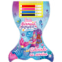 Livro Espiral recortado com canetinhas Barbie - Colorindo as sereias