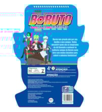 Livro Espiral recortado com canetinhas Boruto - Conheça a turma