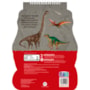 Livro Espiral recortado com canetinhas Dinossauros: Livro de Colorir com Adesivos e Canetinhas