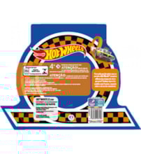 Livro Espiral recortado com canetinhas Hot Wheels - Os mais rápidos da história