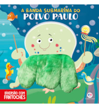 Livro Fantoche A banda submarina do polvo Paulo