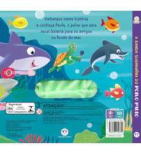 Livro Fantoche A banda submarina do polvo Paulo