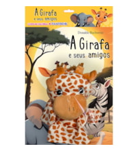 Livro Fantoche A girafa e seus amigos - Livro de história + Fantoche