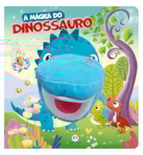 Livro Fantoche A Mágica do Dinossauro