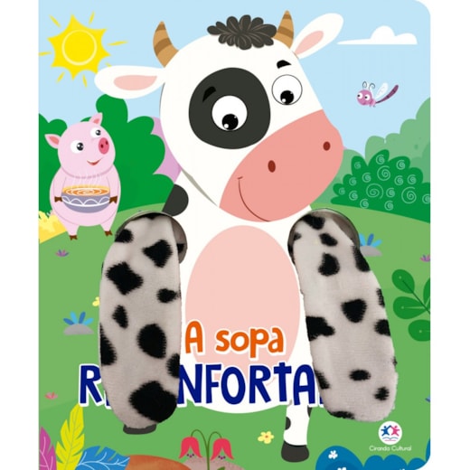 Livro Fantoche A sopa reconfortante - Com dedoche