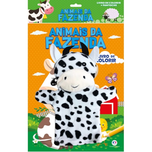 Livro Fantoche Animais da fazenda