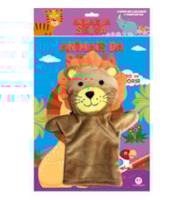 Livro Fantoche Animais da selva Livro Fantoche Animais da selva