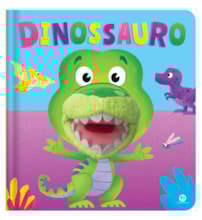 Livro Fantoche Dinossaur