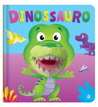 Livro Fantoche Dinossauro