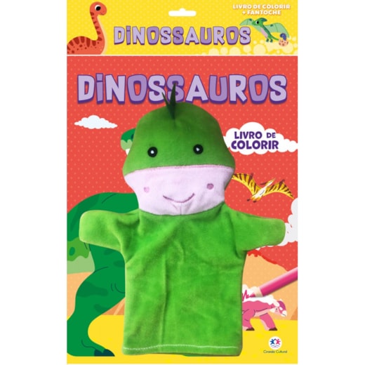 Livro Fantoche Dinossauros