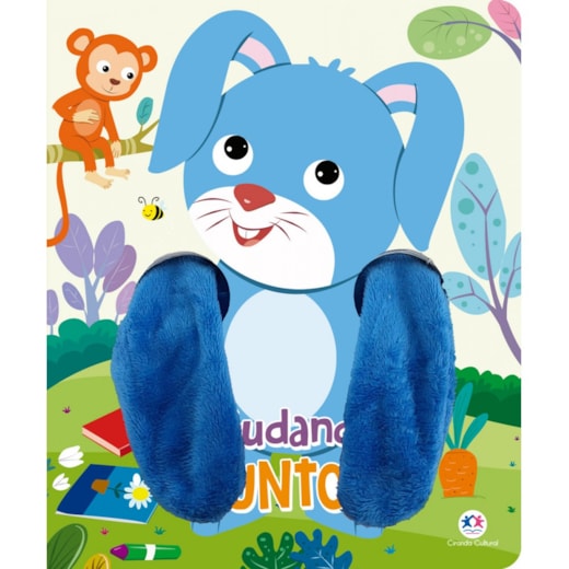 Livro Fantoche Estudando juntos - Com dedoche
