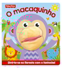 Livro Fantoche Fisher-Price - Little monkey