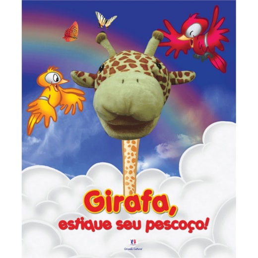 Livro Fantoche Girafa, estique seu pescoço